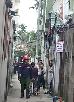 Vụ cháy khiến khu dân cư náo loạn