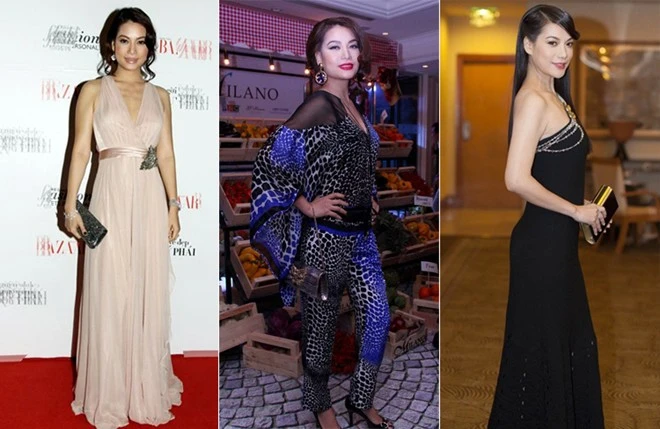 Thành công từ sự nghiệp nghệ thuật và kinh doanh tạo điều kiện cho Trương Ngọc Ánh sở hữu nhiều bộ cánh hàng hiệu đắt tiền. Cô từng xuất hiện trong nhiều thiết kế của các hãng thời trang lớn như Dior, Valentino, Jenny Packham, Roberto Cavalli,..