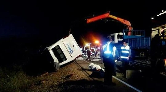 Hiện trường vụ tai nạn