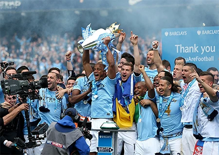 Khoảnh khắc chờ đợi nhất của mùa giải, Man City đã trở thành tân vương
