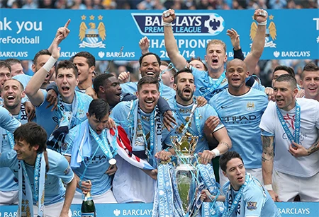 Man City đã có chiếc cúp thứ 2 trong vòng 3 năm gần đây