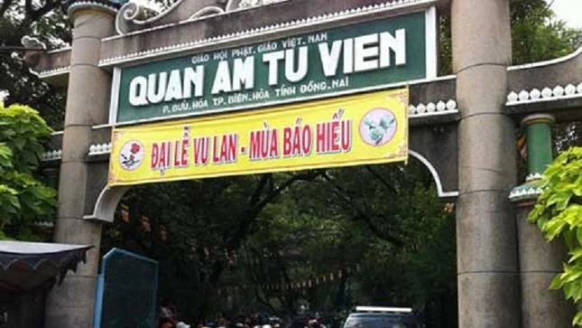 Ngôi chùa nơi Tâm ẩn mình thời gian qua.