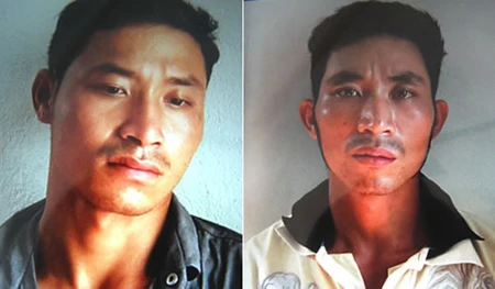 Nguyễn Đức Thọ (trái) và Nguyễn Trường Sơn