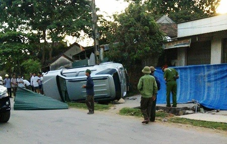 Hiện trường vụ tai nạn nghiêm trọng khiến 2 cụ bà thiệt mạng