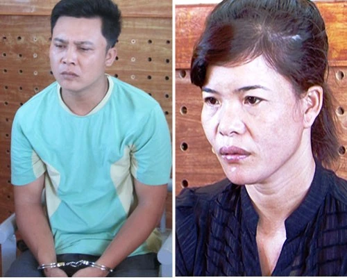 Cặp đôi tại cơ quan điều tra.