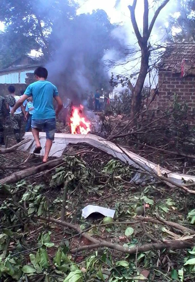 Trực thăng bay huấn luyện nhảy dù rơi ở Hà Nội, 16 chiến sĩ hy sinh ảnh 4