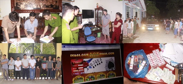 Phá đường dây đánh bạc 5.000 tỷ đồng ảnh 2