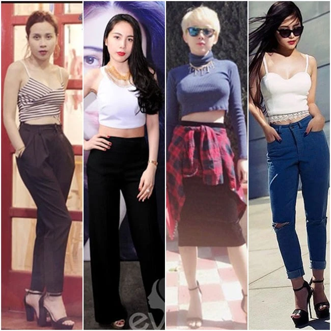 9 mốt 'kéo dài chân' của sao Việt