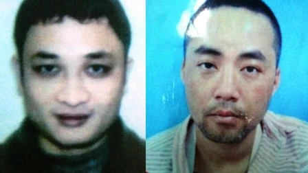 Nguyễn Văn Đức tự Đức “Cổ Lễ” (trái) và Nguyễn Thế Lâm