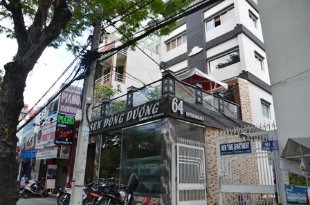 Nhà hàng Sen Đông Dương nơi xảy ra vụ việc