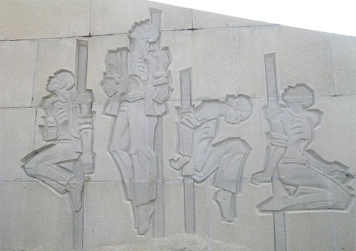 Chùm ảnh Tượng đài tại Đền Tưởng niệm Ngã Ba Giồng (1) ảnh 6