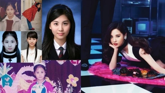 10 mỹ nhân Kpop đẹp từ thuở thơ ấu