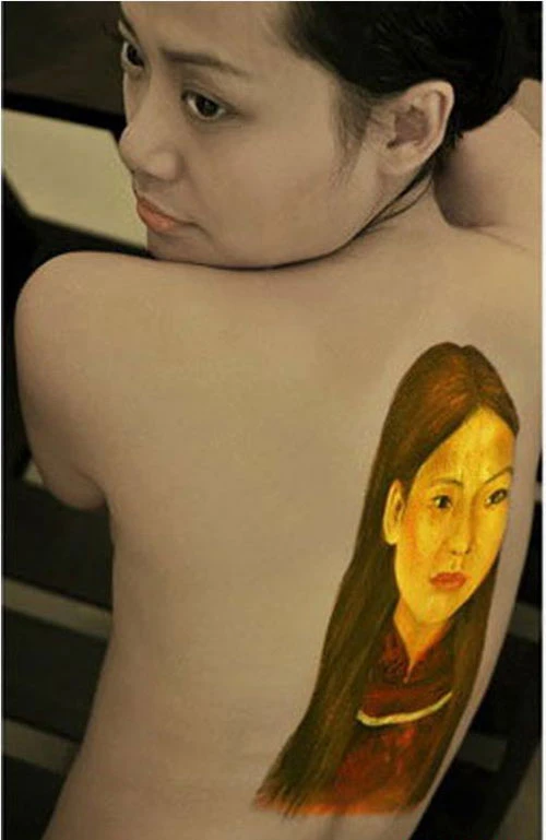 Sững sờ người đẹp Việt khoe thân với body painting ảnh 11