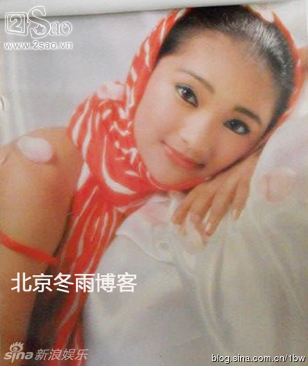 16 tuổi, Châu Tấn diện đồ 'mát mẻ' làm người mẫu ảnh ảnh 6