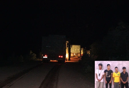 né trạm cân, xe quá tải, trai làng, làm luật, Nghệ An