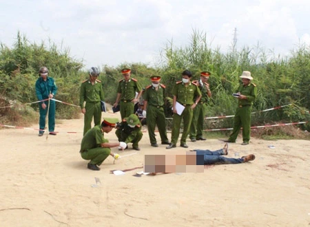 Lực lượng chức năng xác định danh tính người xấu số