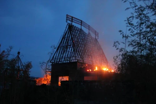 tiên cá, Khánh Hòa, hỏa hoạn