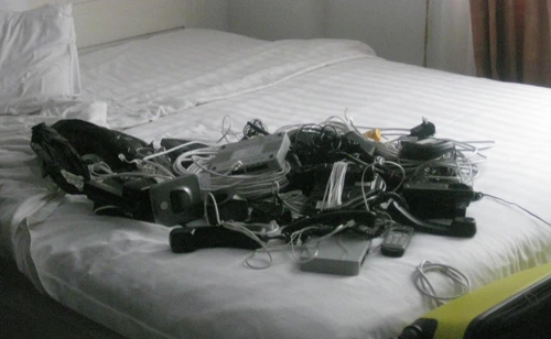 Một số tang vật cảnh sát thu giữ. Ảnh:Q.T tangvat-1884-1409420119.jpg