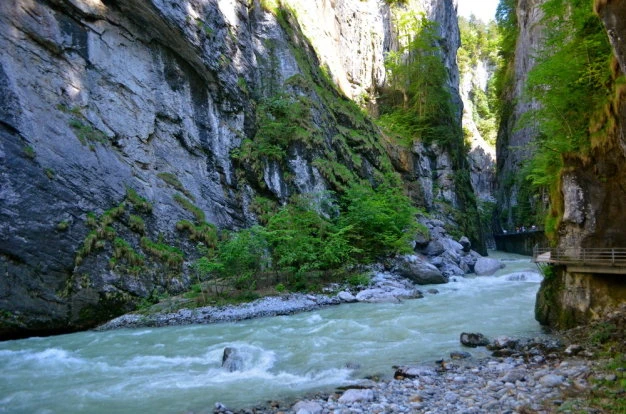 Lối vào hẻm núiGorge Aare - Ảnh: wordpress