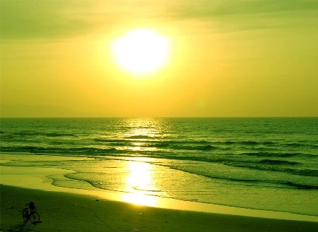 Về quê lúa khám phá cồn biển đẹp nhất xứ Bắc