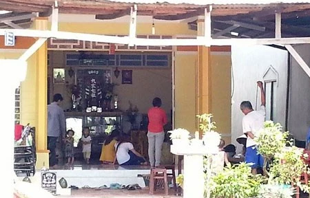 Ngôi nhà xảy ra vụ việc.