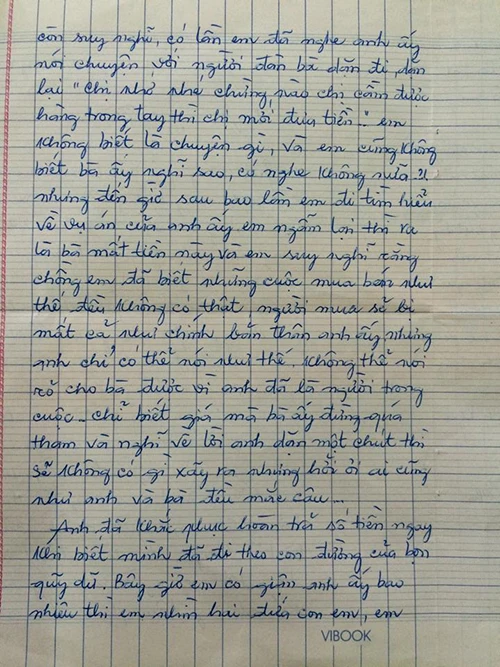 Vụ lừa mua, bán thiên thạch giả: Cay mắt khi đọc thư vợ bị cáo ảnh 2