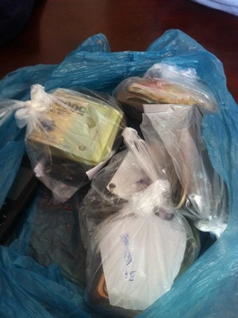 Tang vật bị tạm giữ.