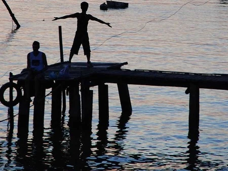 Bình minh ở Hội An.