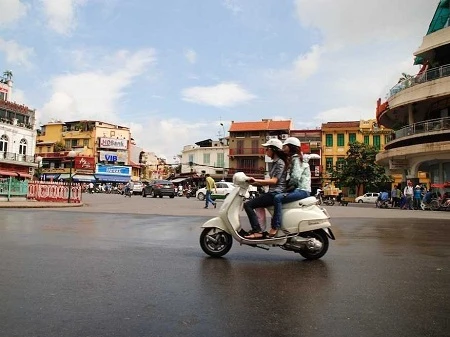 Khu trung tâm Hà Nội.
