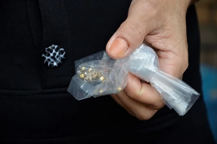 Số vàng chị Phượng được người dân nhặt trả lại