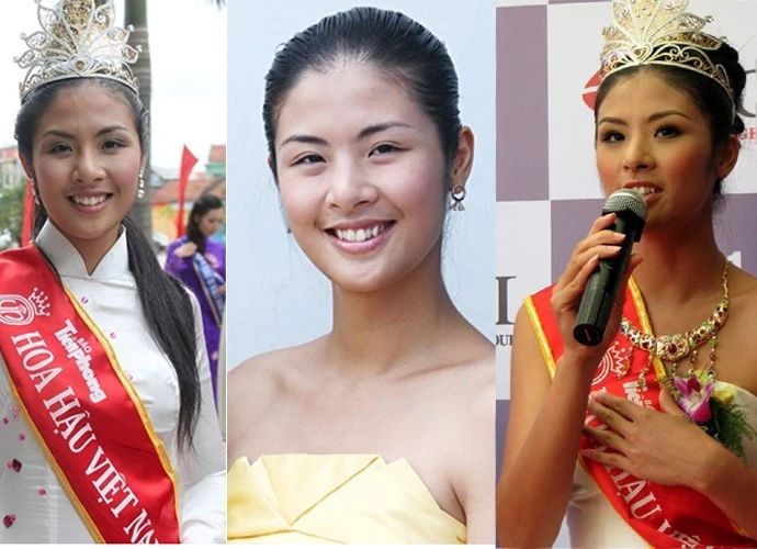 Hoa hậu Ngọc Hân cũng từng gây tranh cãi khi đăng quang Hoa hậu Việt Nam