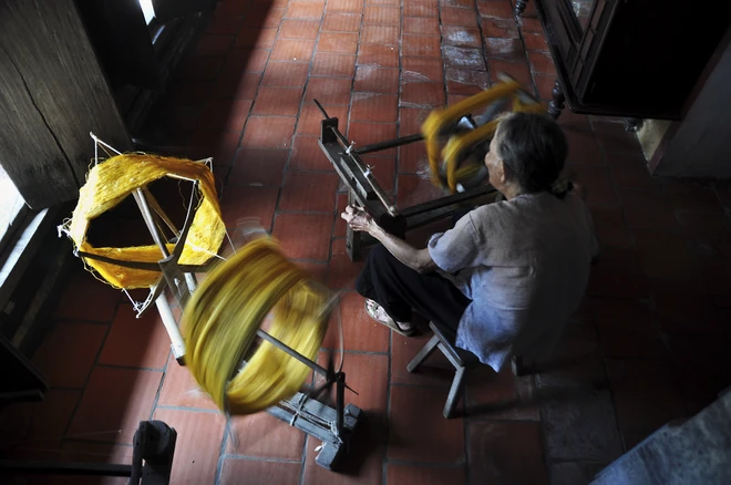 Những sợi tơ vàng óng ánh của Thành Nam ảnh 8