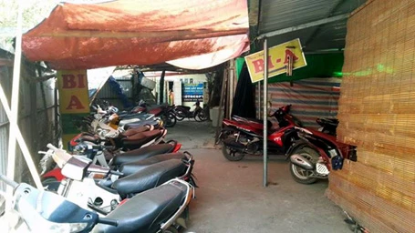 Hiện trường xảy ra vụ việc.