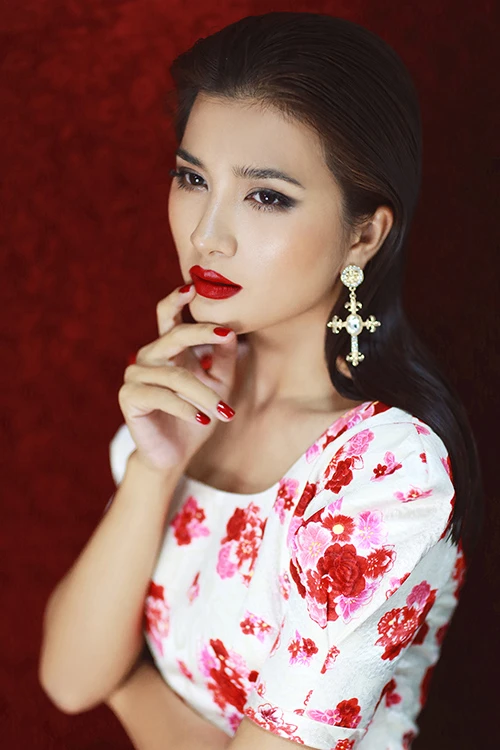 Kim Tuyến cuốn hút khi làm mẫu ảnh ảnh 8 Kim Tuyến cuốn hút khi làm mẫu ảnh ảnh 8