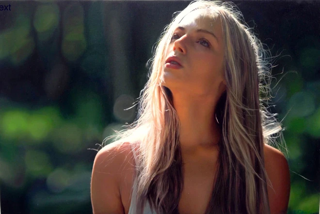 Tranh thiếu nữ đẹp và thật như ảnh chụp ảnh 10