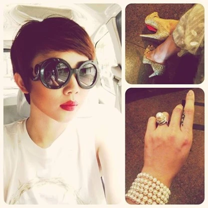 Nữ nghệ sĩ Việt với hình xăm độc, nhạy cảm ảnh 14