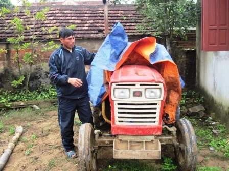 &nbsp;Từ chiếc máy cày, anh Lợi đã hoàn lương làm lại cuộc đời.