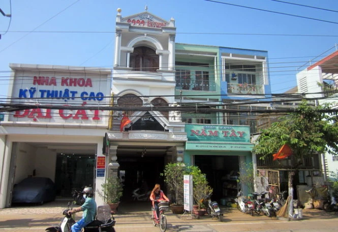 Khách sạn nơi xảy ra vụ mất trộm của 2 vợ chồng Việt kiều Mỹ - Ảnh: Hoài Thương