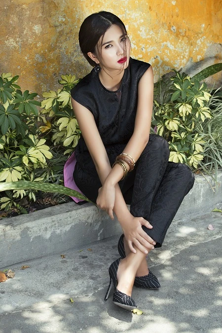 Mới đây, Kim Tuyến cũng gây ấn tượng trong bộ phim truyền hình dài tập hợp tác với Hàn Quốc