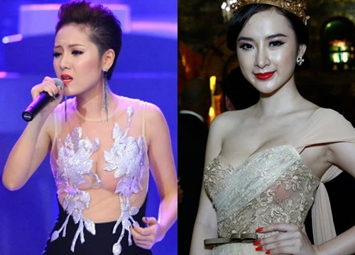 Phương Linh và Angela Phương Trinh đều mắc lỗi chọn sai màu của miếng dán ngựcsilicon. 1-5059-1426735132.jpg