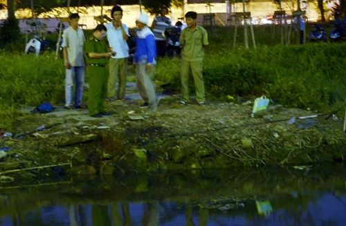 Hiện trường hôm xảy ra vụ nổ vì phóng điện. Ảnh: An Nhơn