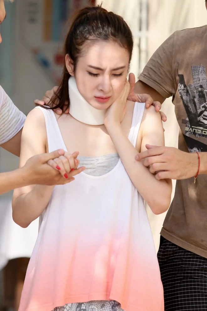Angela Phương Trinh bị chấn thương nặng trên sàn tập