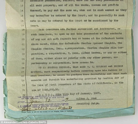 Những giấy tờ này được ước tính có giá 15.000 bảng (484 triệu đồng).