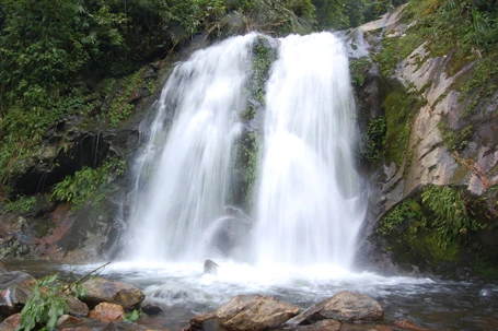 Thác Cát Cát ở xã San Sả Hồ là điểm đến của nhiều du khách khi tới thăm Sa Pa