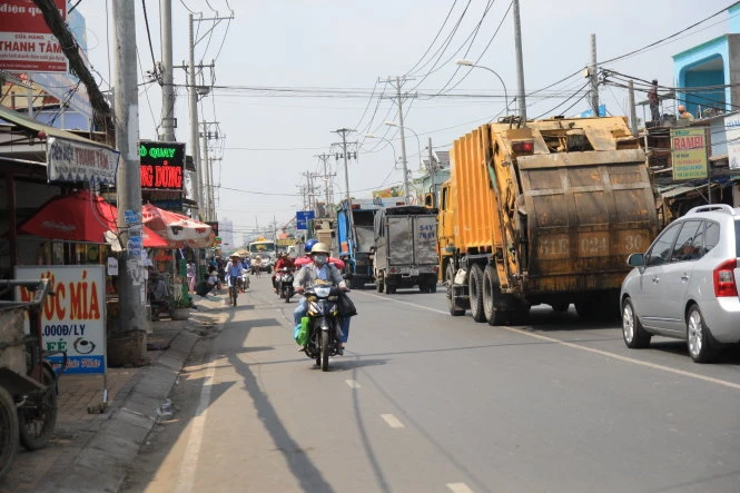 Đoạn đường xảy ra vụ tai nạn