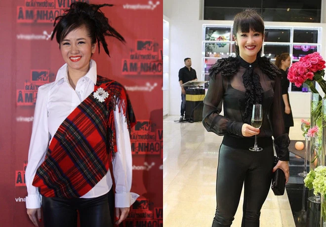 Gu thời trang của Hồng Nhung ngày ấy và bây giờ ảnh 7