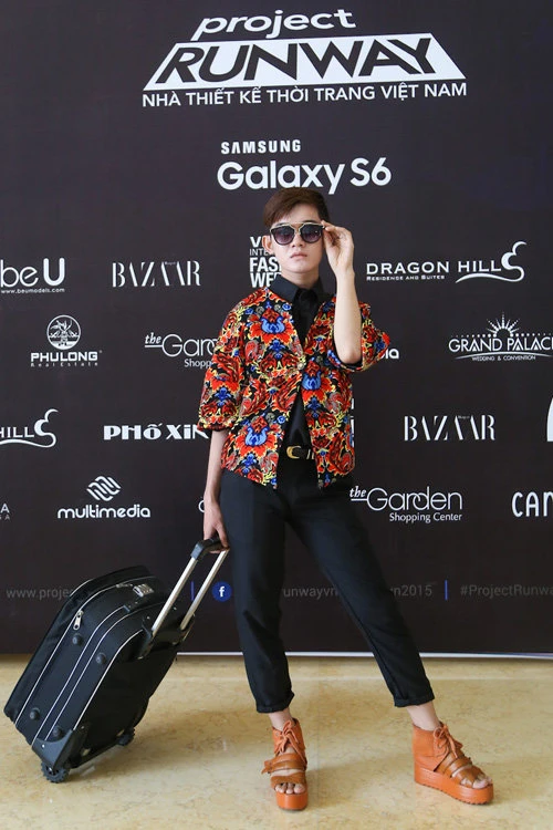 Thí sinh Thanh Tài tham gia casting khu vực phía nam Project Runway Vietnam 2015-Hình ảnh lấy từ Fanpage của chương trình Project Runway Vietnam 2015