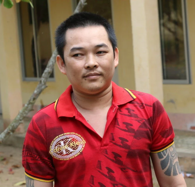  Lê Nhựt Cường, đàn em của Chiến, tại trại giam Công an Sóc Trăng