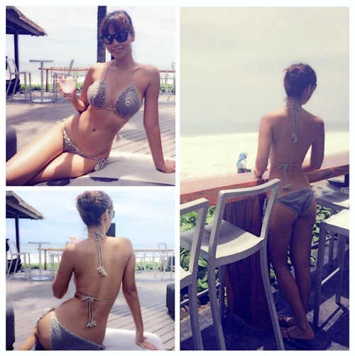 Mỹ nhân Việt khoe đường cong với bikini đầu hè ảnh 3