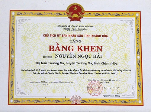 Công dân Trường Sa được xác nhận là con liệt sĩ sau 35 năm ảnh 4